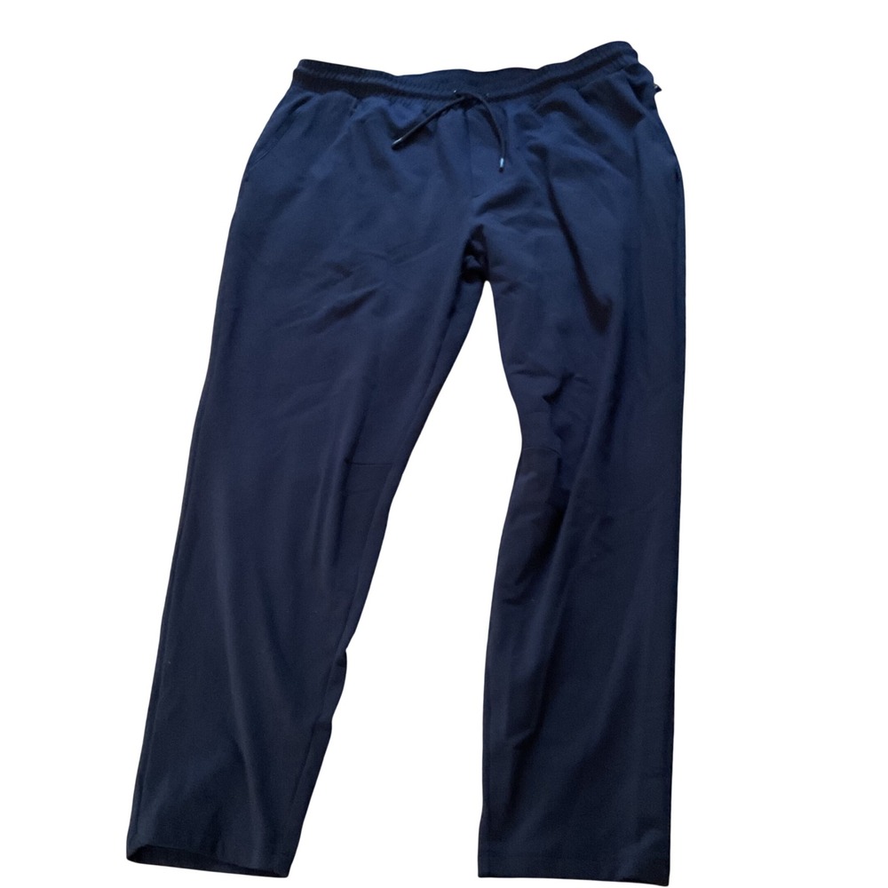 Old Navy Active Men XL Powersoft Coze Tapered Go-Dry Jogger Pants Navy Blue